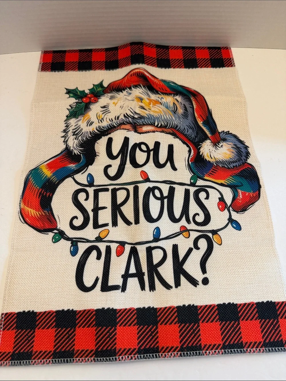 🎃You Serious Clark? Flag/Banner 17”x 12”